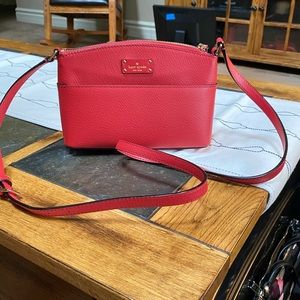 Kate Spade red crossbody bag